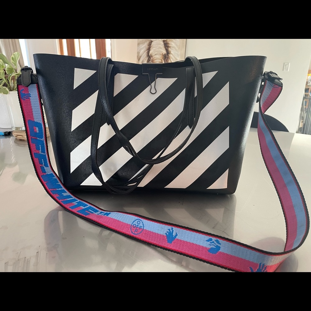 Off White tote bag